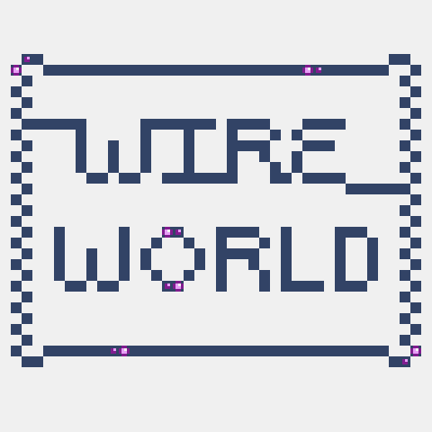 Wireworld + splash screen